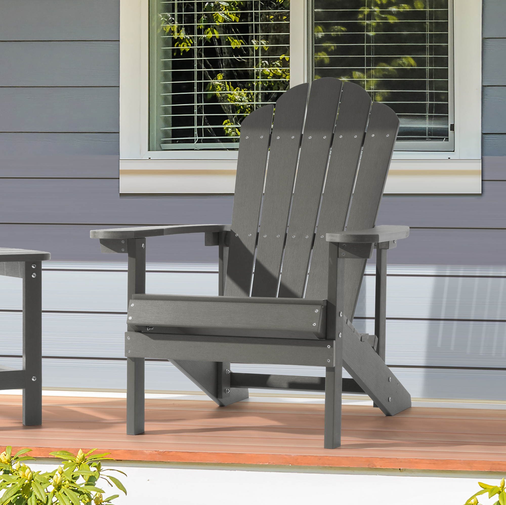 ACEGOSES 1 Peak HIPSAdirondack Outdoor Chairs Weather Resistant for