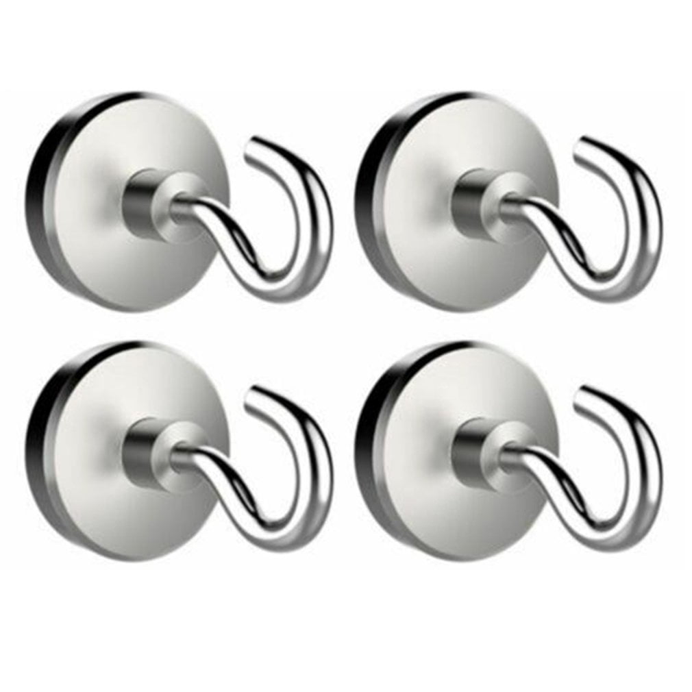 ACEHE 4pcs Strong Hooks Heavy Duty Neodymium Surfaces Not