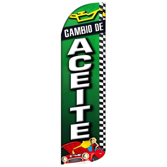 ACEITE Windless Flag Without Pole | Advertisement /Business Flags | Feather Flag |