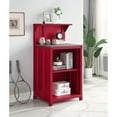 thumbnail image 1 of ACEM AC00377 Home Office Cargo Reception Desk, Red, 1 of 3