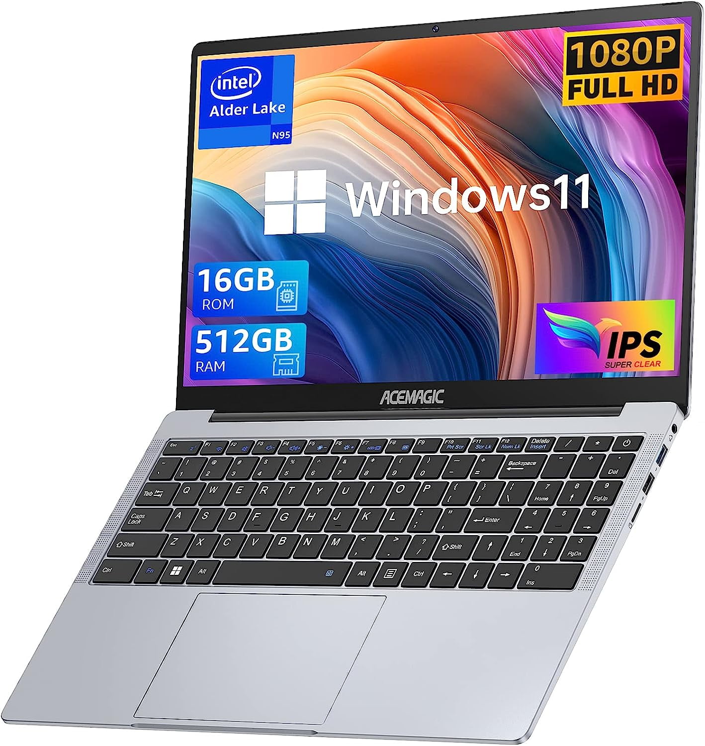 PC Portable Ultrabook - THOMSON - 15,6 FHD - Intel Core i5 - RAM 16Go -  Stockage 512Go SSD - Windows 11 - AZERTY - ADMI