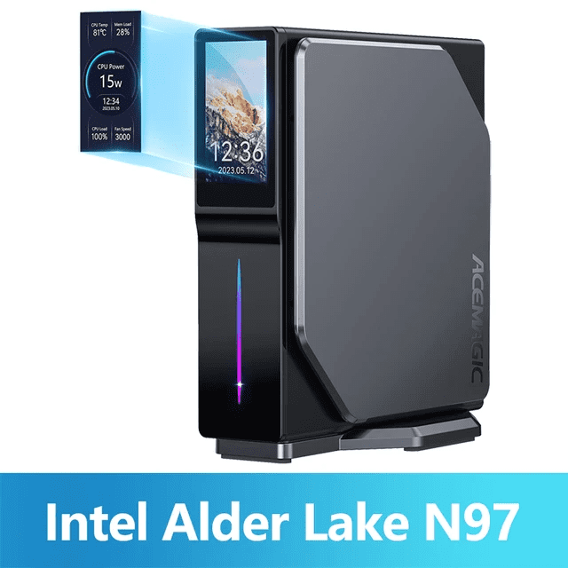 ACEMAGIC S1 N97 16GB 512GB Amazon.co.jp: ミニpc N97 mini pc