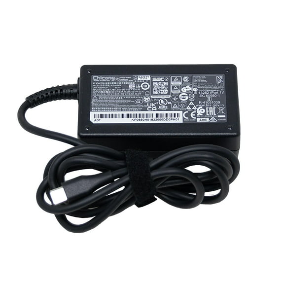 ACER 20V 3.25A 65W USB-C Type-C AC Adapter Charger Power Cord for Aspire Chromebook Swift TravelMate