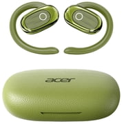 Acer Open-Ear Headphones - Adjustable Ear Hooks, Ultra-Comfort Fit & Easy to Pair, Stereo Sound, Clear Calls, Bluetooth 5.4 Wireless Earbuds Waterproof, Green