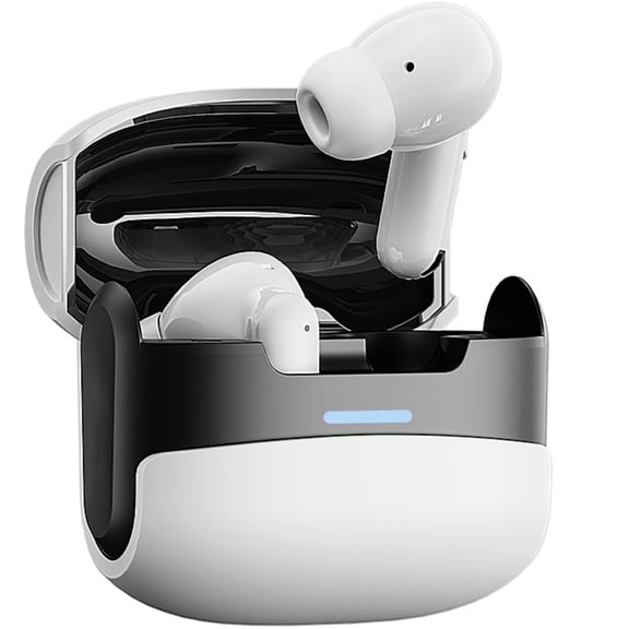 Acer Bluetooth Wireless Noise Cancelling In-Ear Earbuds - HiFi Heavy Bass, Ultra-Long Playback, Sound Leakage-Free - iOS & Android Compatible