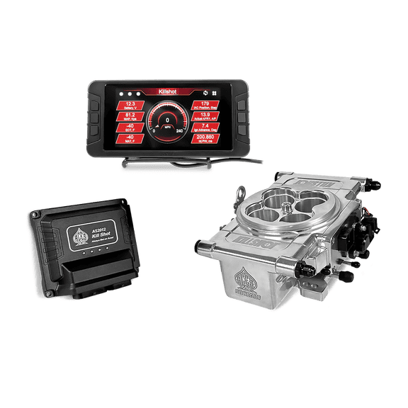 ACES Fuel Injection AS2012P Killshot Self-Tuning EFI TBI System, Polished