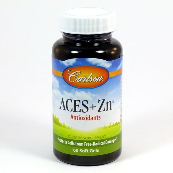 ACES + Zn by Carlson - 60 Softgels