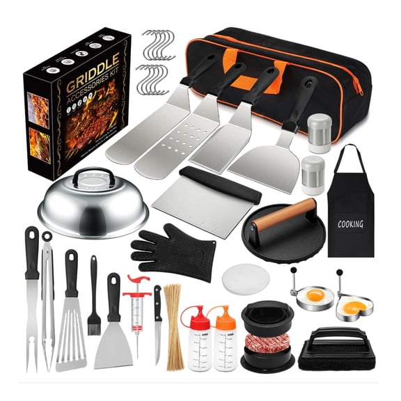 ACESVUIT 237pcs Griddle Accessories Kit for Blackstone, Perfect Flat Top Grilling Accessories for Outdoor Barbecue