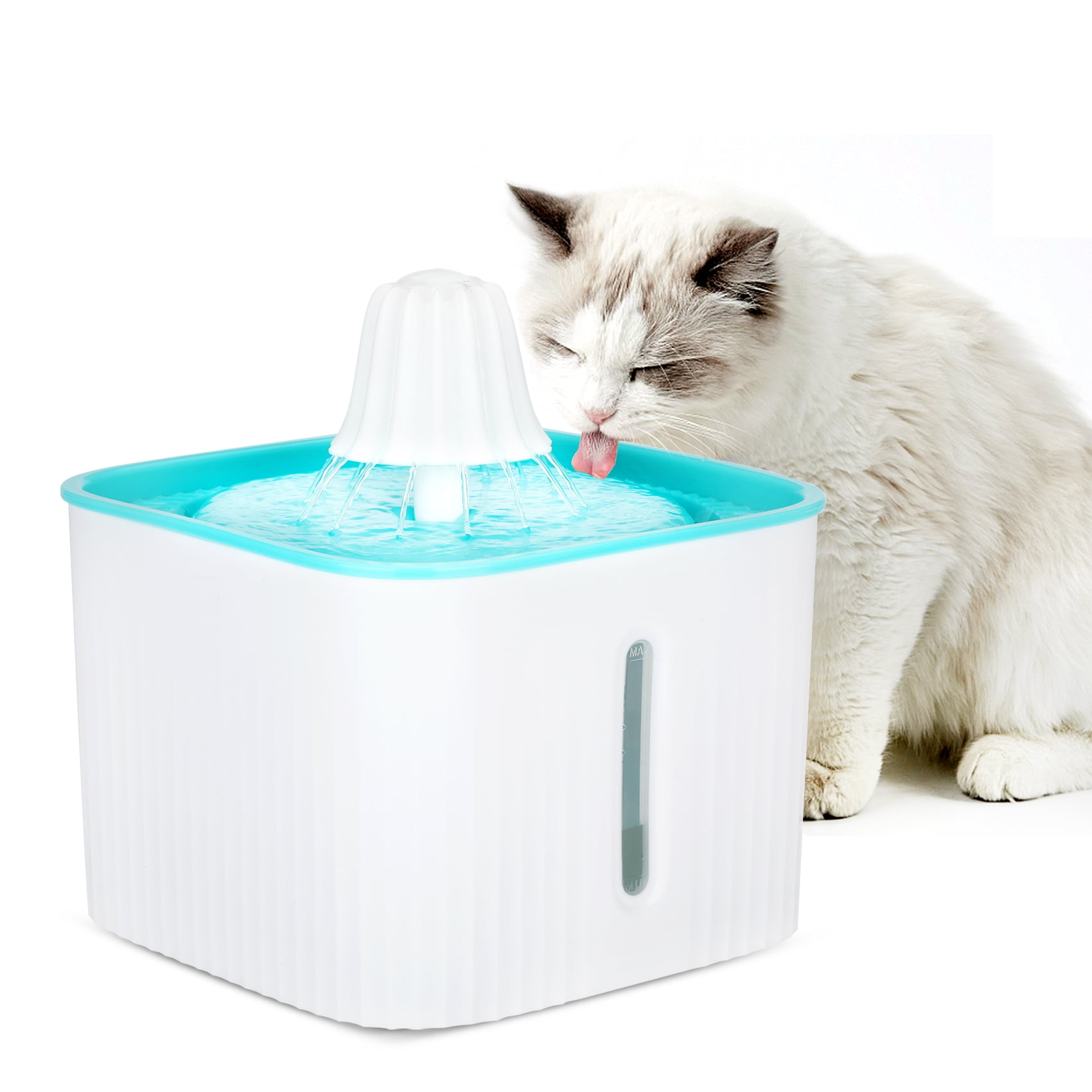 ACEUR Pet 84oz/2.5L Pet Fountain Automatic water fountain for cats
