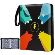 ACEUR Trading Card Binder,9 Pocket Card Collection Album with 720 Top Loading Pockets,Sturdy Card Folder Holder for TCG,MTG,Sport Cards,Game cards,Yugioh