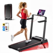 ACEVIBE Walking Pad with Incline, Foldable Walking Pad Treadmill with Handle for Home/Office