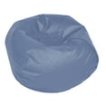 ACEssentials Medium Vinyl Bean Bag Chair, Multiple Colors