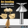 thumbnail image 1 of ACFAN 12MM Shank Arc Bending Integrated Knife Forming Tool R18 Router Bits for Wood Door/Wall Cabinet, Bending Free Filling Softening Process Clear Texture, 1 of 6