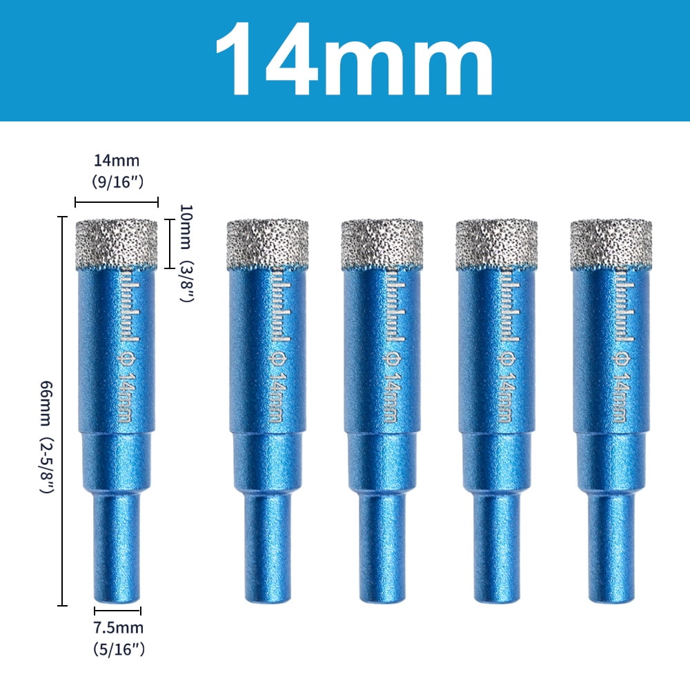 For Marble Granite Porcelain Tile Vacuum Brazed Diamond Core Drill Bit - View #7