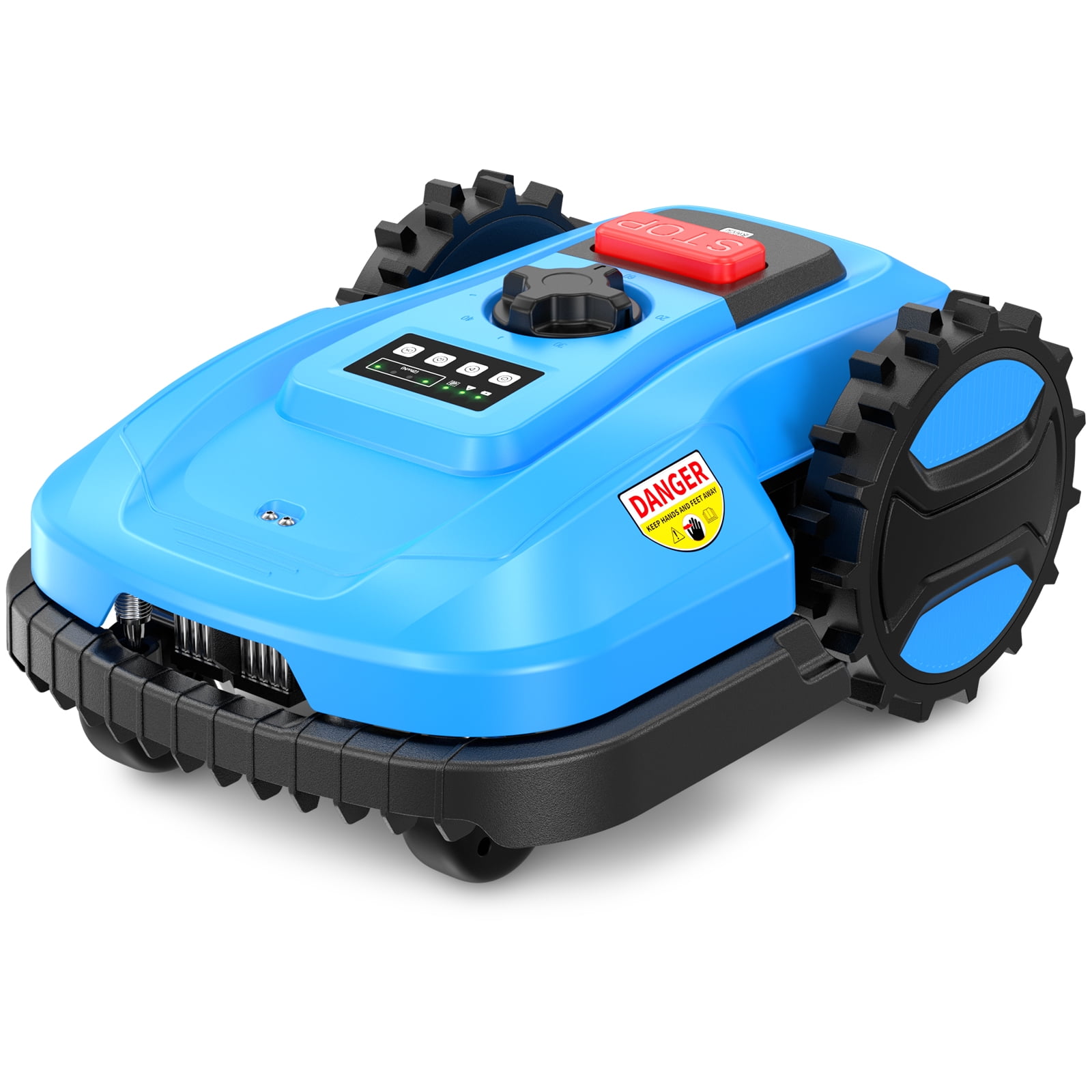 ACFARM 20V 4.0Ah Electric Cordless Robotic Lawn Mower for 1 4 Acre with Battery Charger Walmart