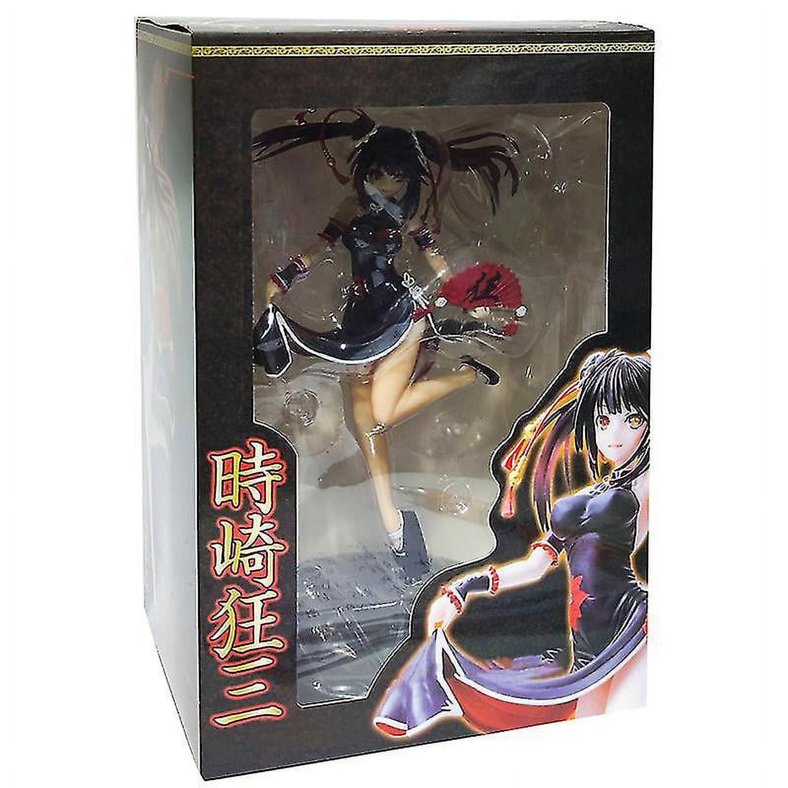 ACGN Figure Anime Date A Live Figures Kurumi Tokisaki China Dress Ver Stand  On One Feet Folding Fan 23cm Pvc Collection Model Doll Toy Gift -  Walmart.com