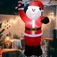 ACH Inflatable Christmas Decorations 8ft HYZ01 Santa Claus Outdoor and