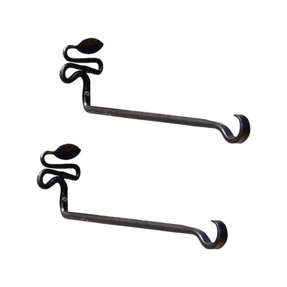 ACHLA Designs B-101-2 15.5 in. Squiggle Leaf Wall Bracket, Pack of 2