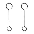 thumbnail image 1 of ACHLA Designs BGE-18-2 18 in. Extender with Twist, Pack of 2, 1 of 2