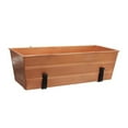 thumbnail image 1 of ACHLA Designs C-20C-RM 24 in. Flower Box with Clamp-on Brackets, Medium, 1 of 2