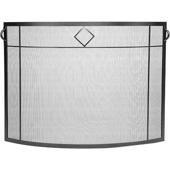 ACHLA Designs Diamond Curved Screen, Graphite