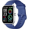 thumbnail image 1 of ACHOICE 1.8" Smart Watch for Men Women, Fitness Tracker with Bluetooth Call, Smartwatch with Alexa Built-in, 105+ Workout Tracker, IP68 Waterproof, Fits for Iphone Android, for Gift Blue, 1 of 9