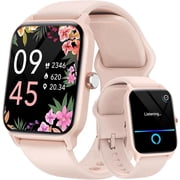 ACHOICE 1.8" Smart Watch for Men Women, Fitness Tracker with Bluetooth Call, Smartwatch with Alexa Built-in, 105+ Workout Tracker, IP68 Waterproof, Fits for Iph