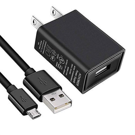 ACHOWER Wall Charger Compatible with Kindle Fire 7 HD 8 10 Tablet, Replacement for Fire HD HDX 6" 7" 8.9" 9.7" Tablet, Kids Edition, Phone, Stick Replacement Charger with 5FT Cable Cord