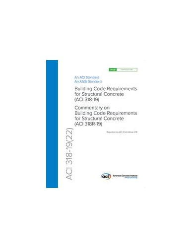 Pre-Owned ACI CODE-318-19(22): Building Code Requirements for ...