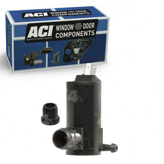 ACI Windshield Washer Pump compatible with Ford Ranger 2.5L 3.0L 4.0L L4 V6 1993-1998