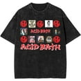 thumbnail image 1 of ACID Music BATH Music Shirts Funny Graphic Vintage T-Shirt Mens Womens Cotton Crew Neck Retro Casual Tee Tops, 1 of 6