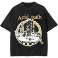thumbnail image 1 of ACID Music BATH Music Shirts Funny Graphic Vintage T-Shirt Mens Womens Cotton Crew Neck Retro Casual Tee Tops, 1 of 6