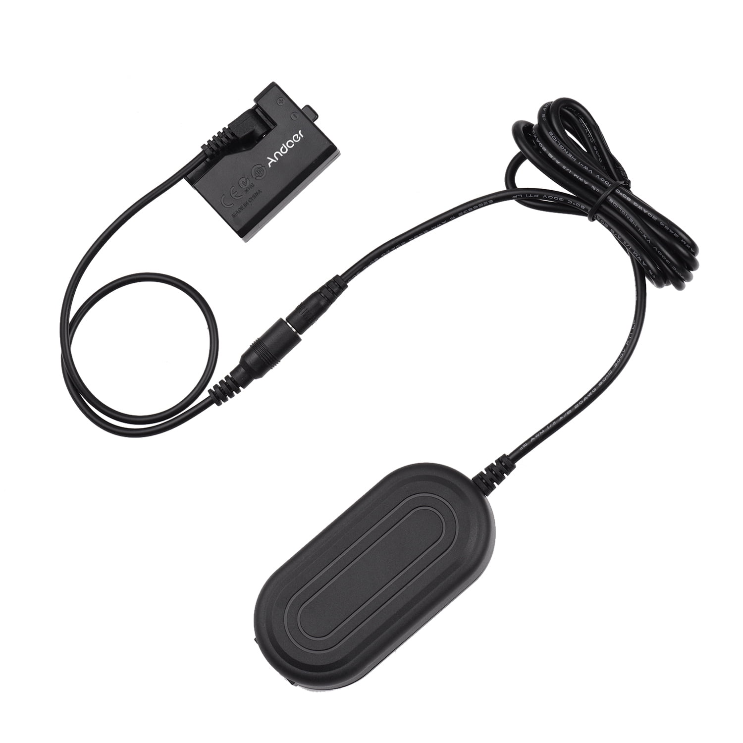 Chargeur Pour Canon Rebel T5 T6 HQRP Adaptateur Secteur AC Dc Coupleur Pour Canon ACK-E10 Rebel T3 1100D Kiss 887774065585 Alimentation Continue Studio Photo
