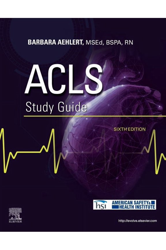 ACLS Study Guide, (Paperback)