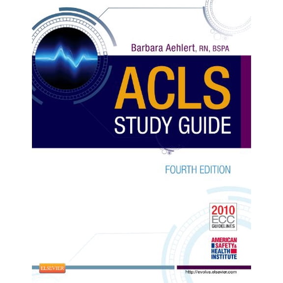 Pre-Owned ACLS Study Guide (Paperback) 0323084494 9780323084499