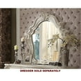 thumbnail image 1 of ACM-21134 - ACME Versailles Mirror, Bone White, 1 of 2
