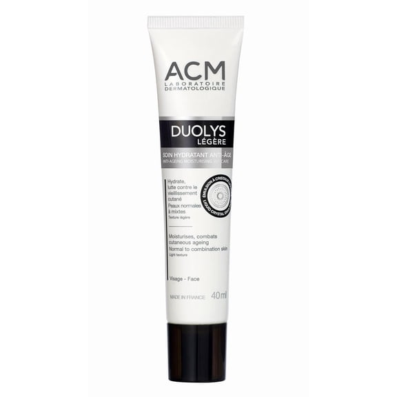 ACM Duolys Legere Anti-Aging Moisturizing Cream for Normal to Combination Skin, 1.35 fl oz (40 ml)