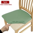 thumbnail image 1 of 1/4/6pc Elastic Waterproof Fabric Chair Seat Cover Elastic Chair Slipcover Chair Cover For Dining Room Office Home Decoration, 1 of 7