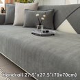ACMDL 1PC Chenille Sofa Slipcover Nonslip Sofa Cover Couch Cover Four