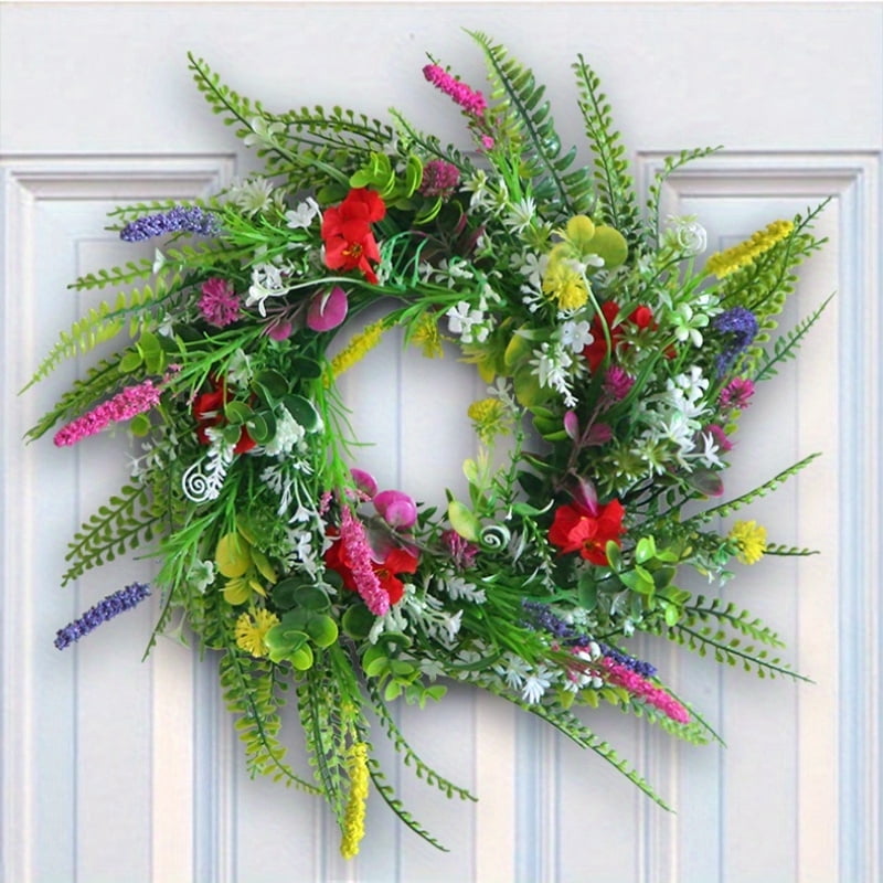 ACMDL 1Pc Artificial Wildflower Garland 17.71In Faux Flower Hanging