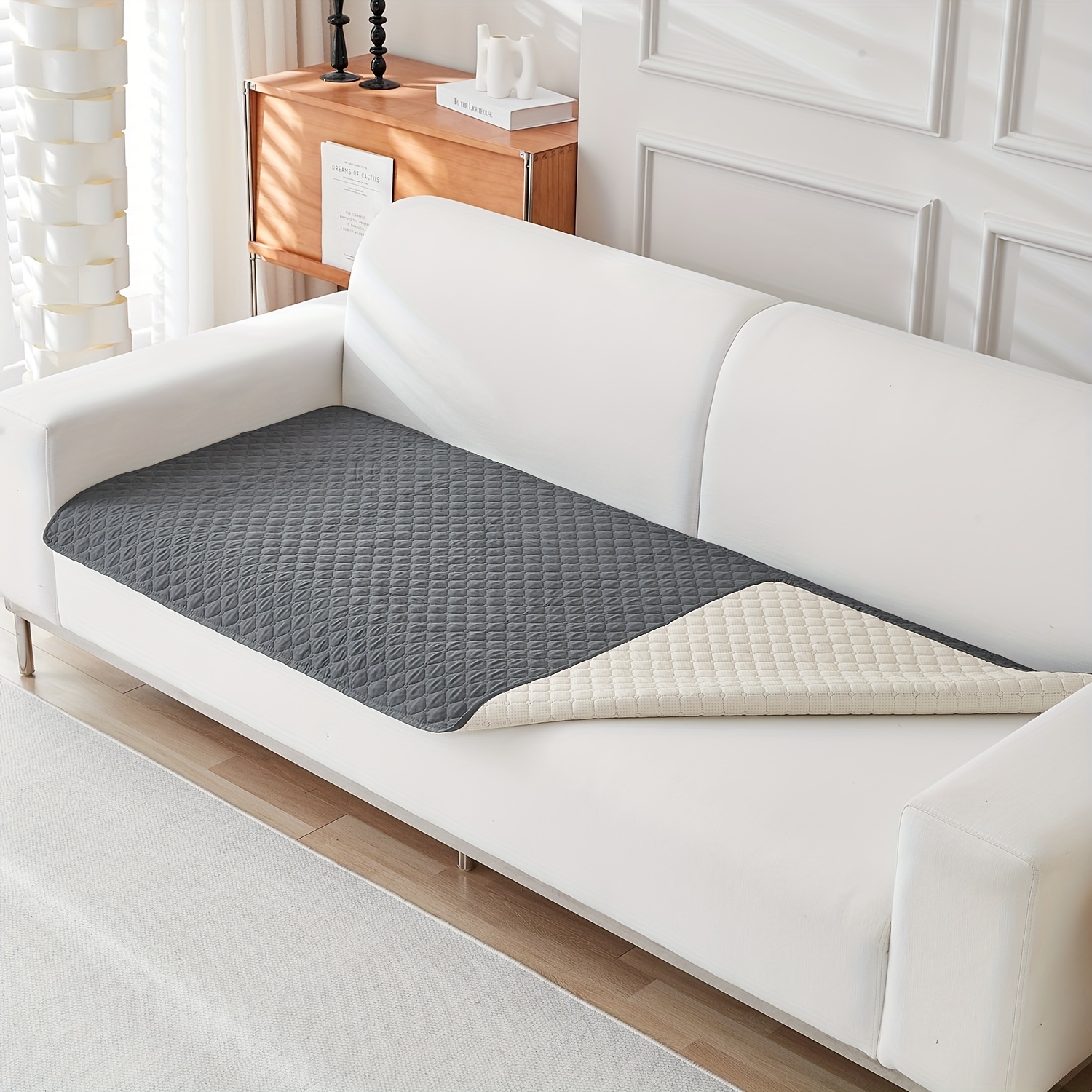 ACMDL 1pc Pet Waterproof And Slipproof Sofa Cushion Dog Bedspread For