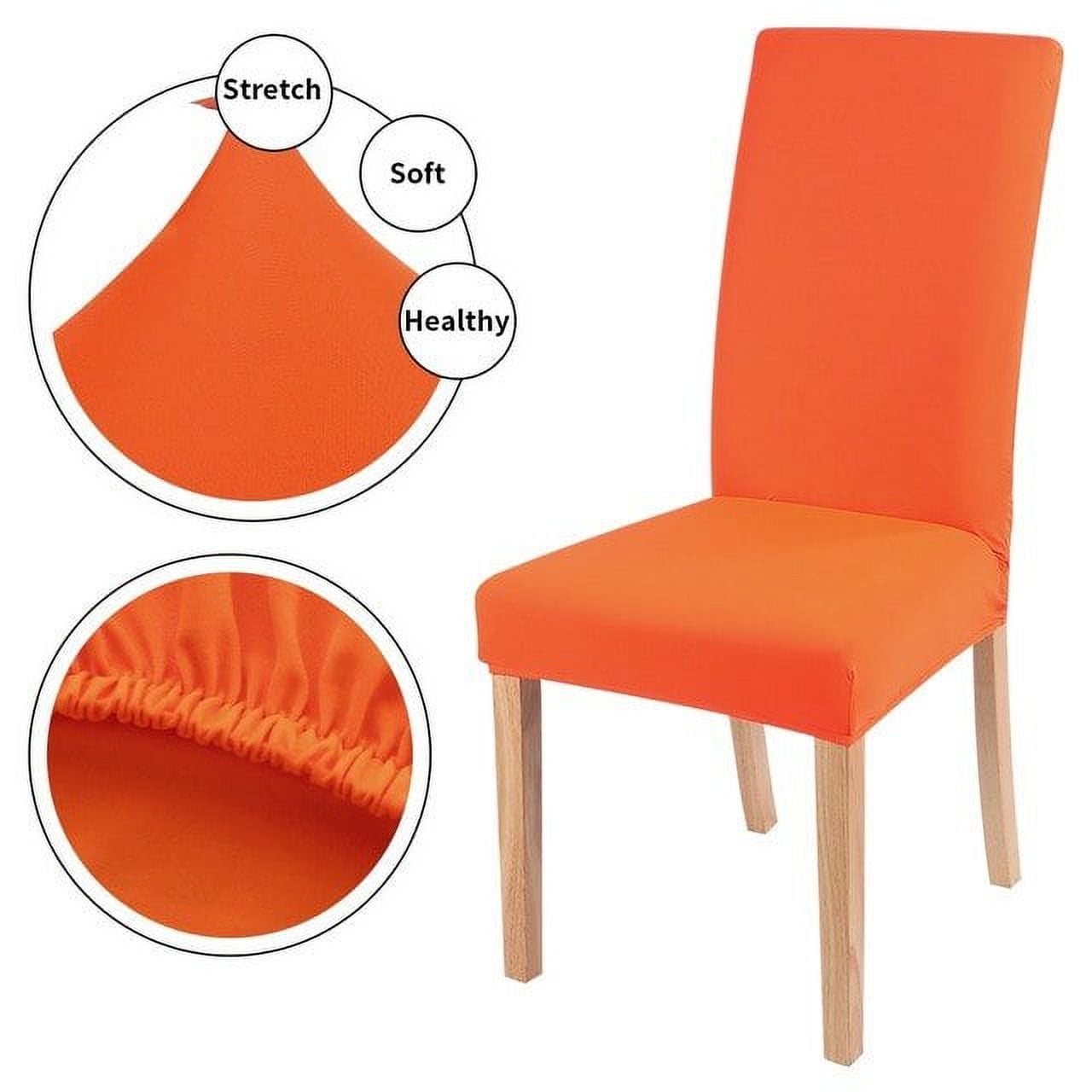 ACMDL Color Chair Cover Elastic Home Kitchen Spandex Chairs Covers For ...