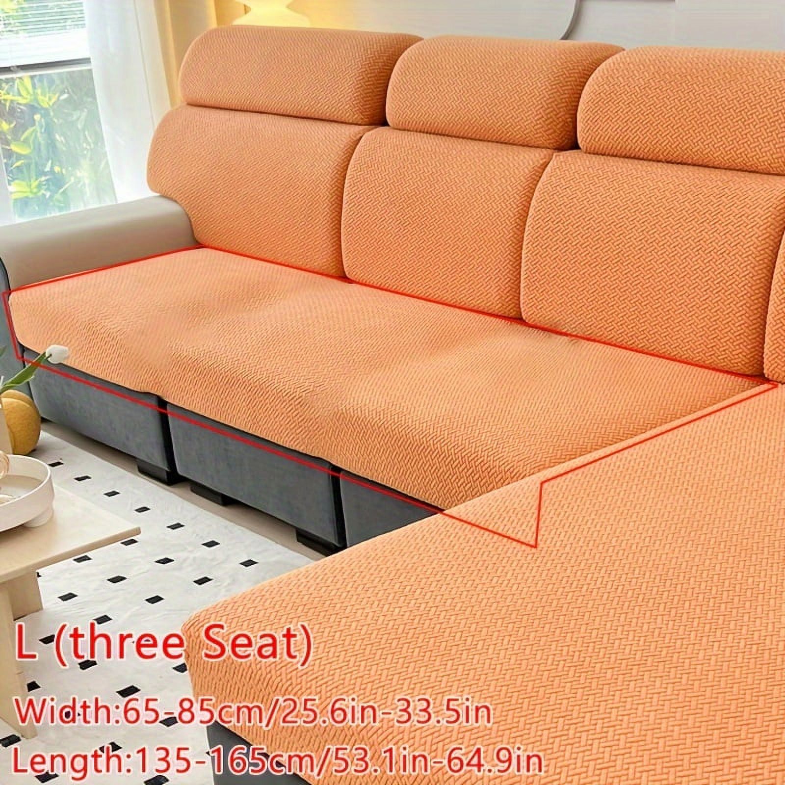 ACMDL ElasticFit 100 Polyester Sofa Cover Scratch & Dust Resistant