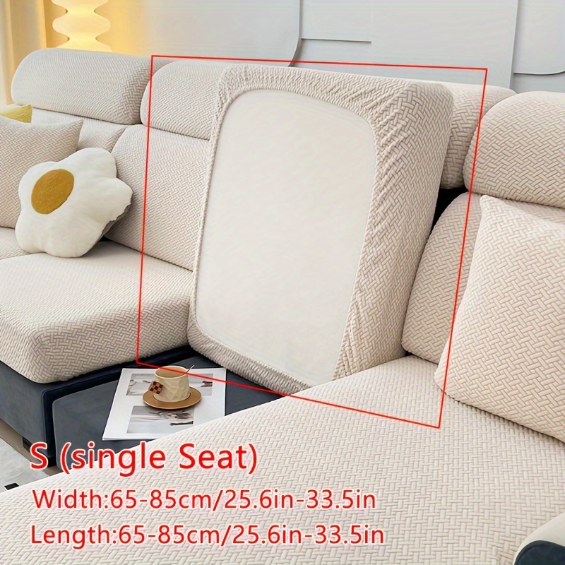 ACMDL ElasticFit 100 Polyester Sofa Cover Scratch & Dust Resistant