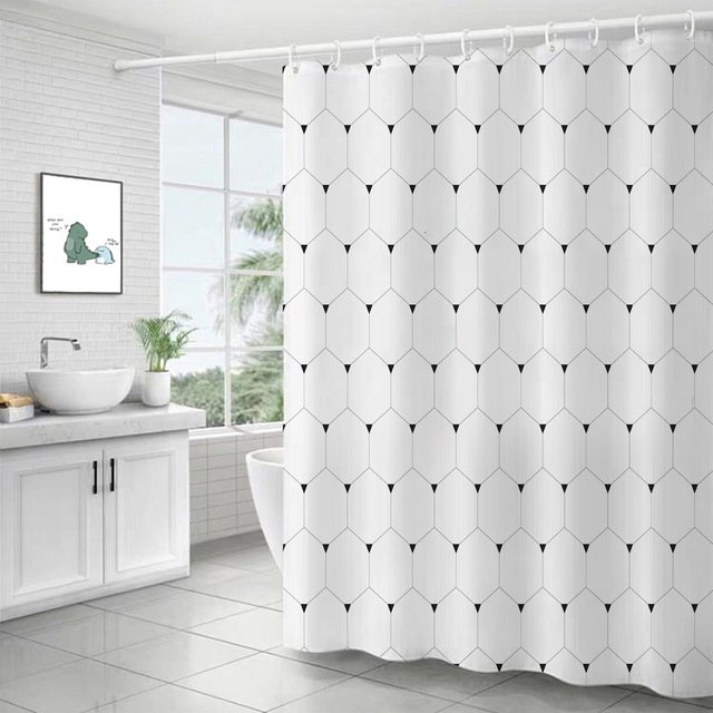 ACMDL Shower Curtains for Bathroom Home Decor Polyester Fabric Shower