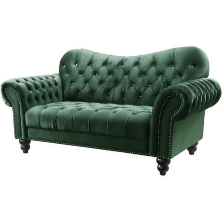ACME 2 Piece Iberis Loveseat - Green Velvet