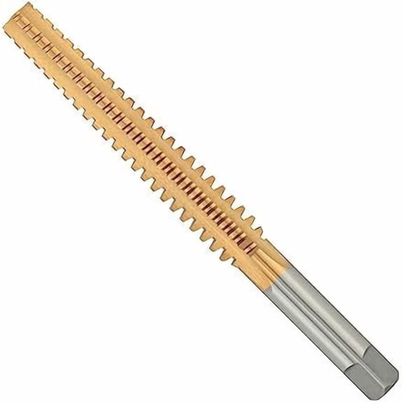 ACME 3/4-5 Ti-Coated Trapezoidal Tap, ACME 3/4"-5 HSS Titanium Coated Trapezoidal Thread Tap Right Hand$$Tools