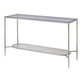 thumbnail image 1 of ACME Adelrik Sofa Table in Glass and Chrome, 1 of 5