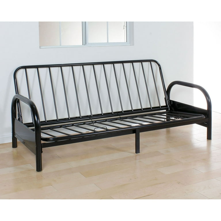 Metal futon frame full size discount