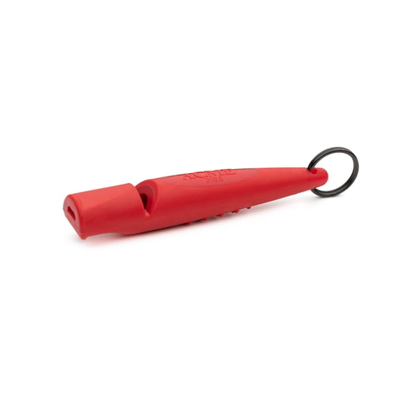 ACME Alpha 210.5 dog training whistle. 110 dBA. Smaller Dogs. Standardized frequency (Carmine Red)